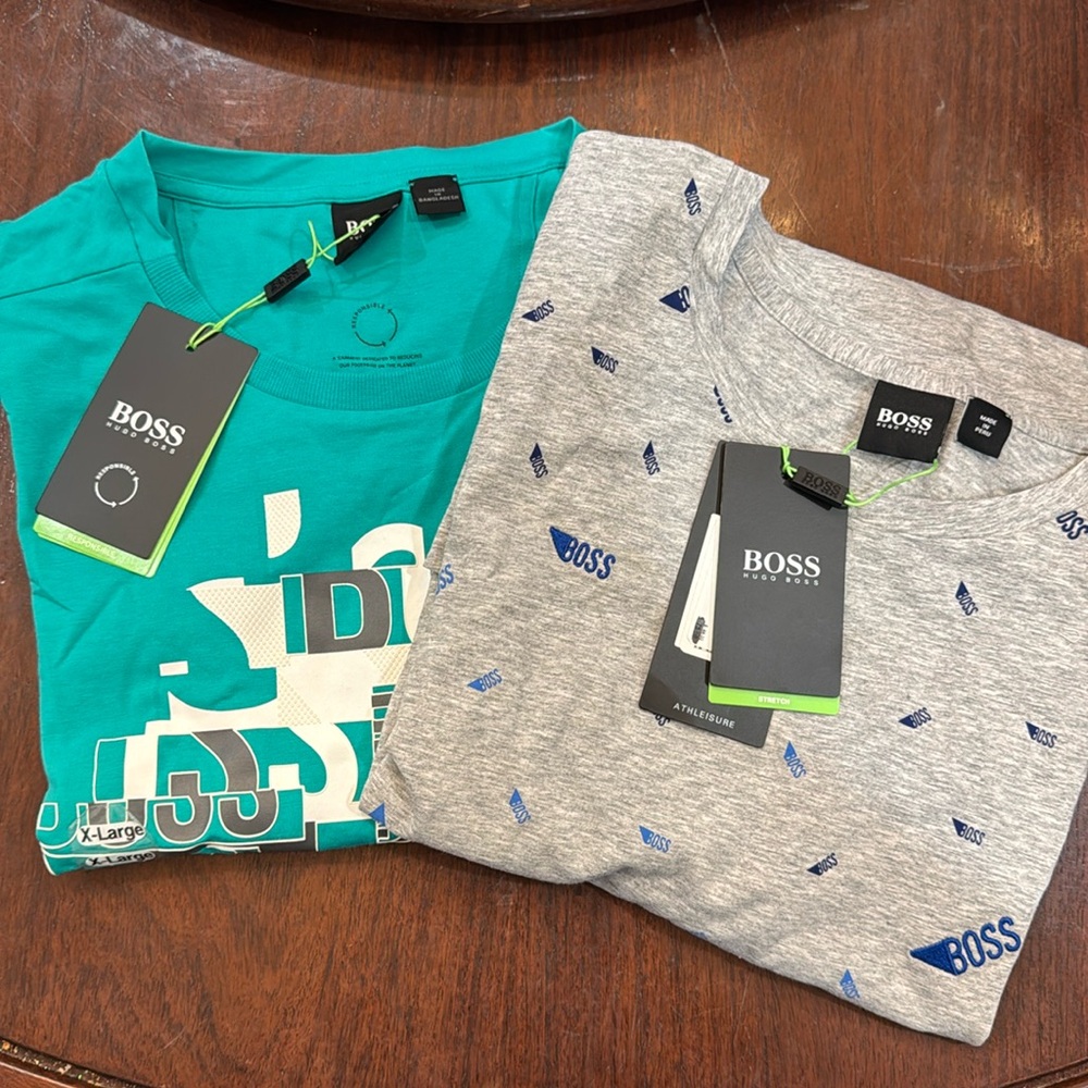 NWT 2 XL Hugo Boss Tees for Men